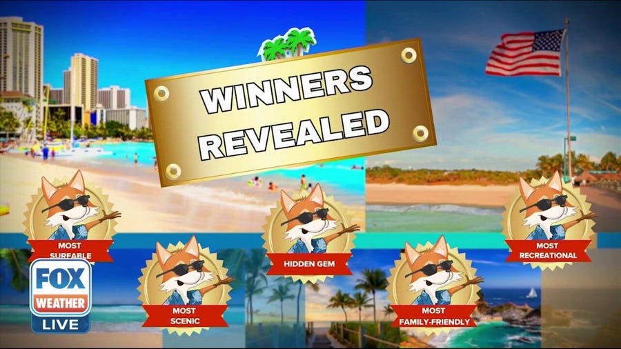 Beaches Across America winners revealed