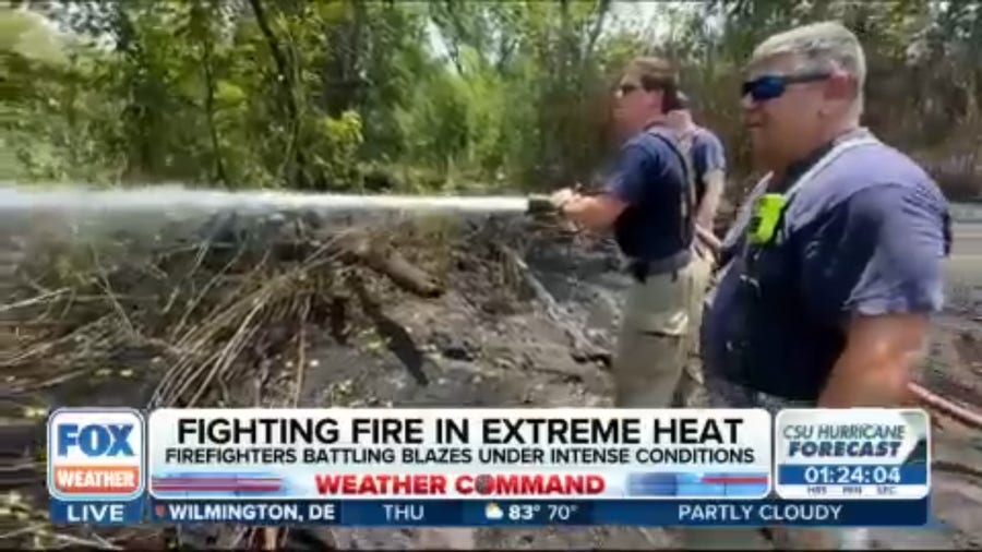 How NOLA firefighters brave the blazes during extreme heat wave