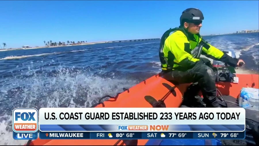 US Coast Guard established 233 years ago today