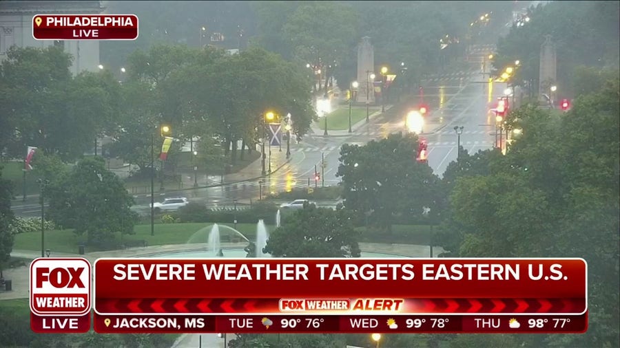 Tracking severe storms