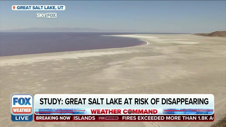 The Great Salt Lake could disappear in the next 5 years, researchers say