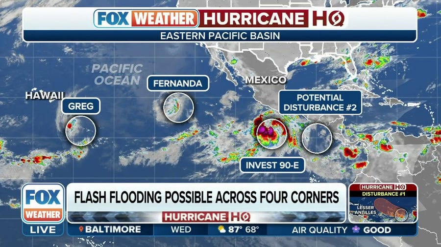 Pacific's next hurricane could bring heavy rain to the Southwest