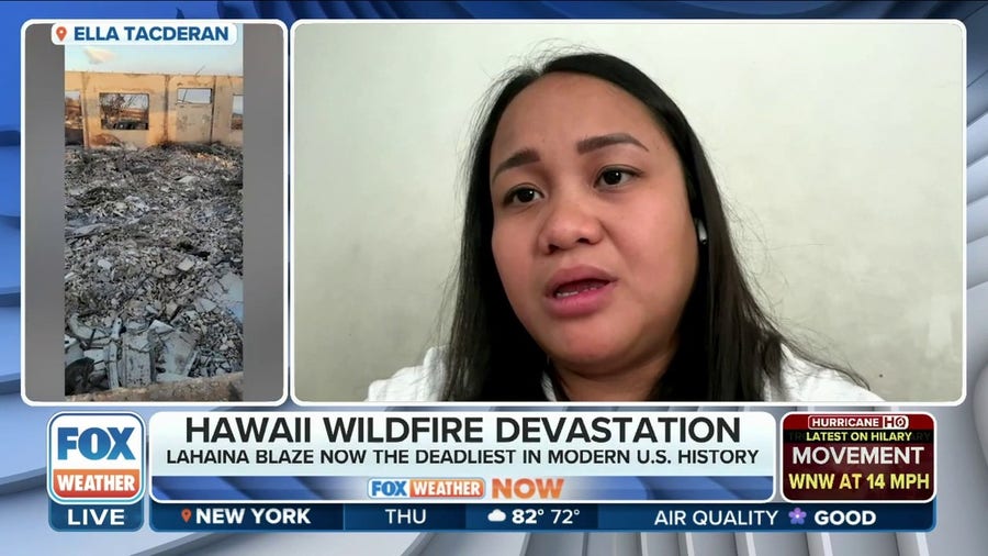 Lahaina resident loses family home in Hawaii wildfires