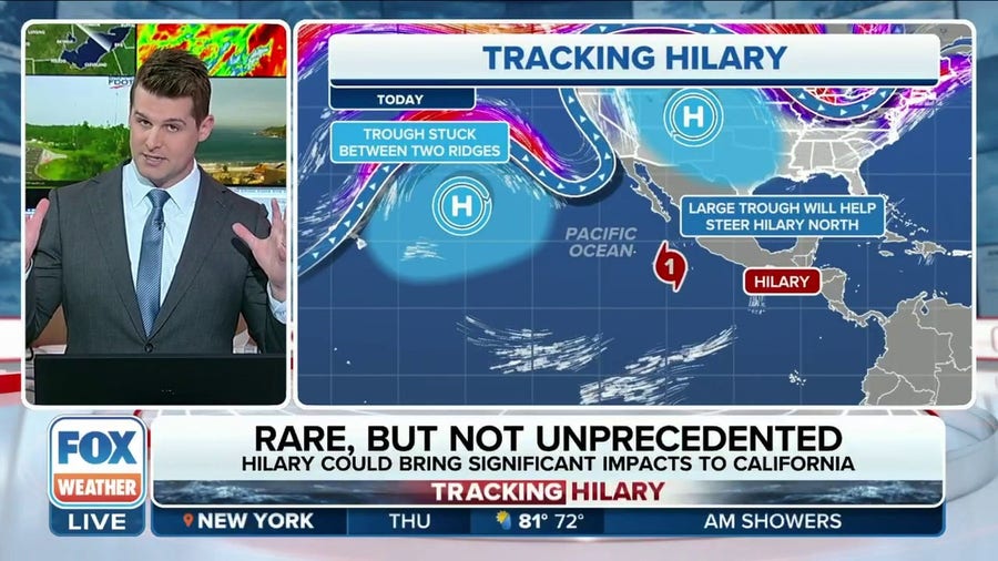 Hurricane Hilary could bring significant impacts to California