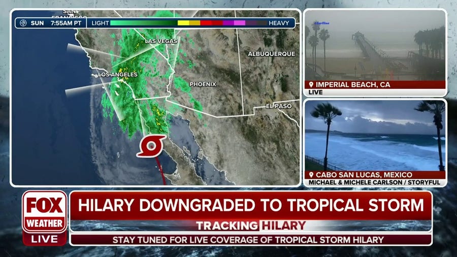 Hilary Downgraded To Tropical Storm But Catastrophic Life Threatening Flood Threats Remain In 6274