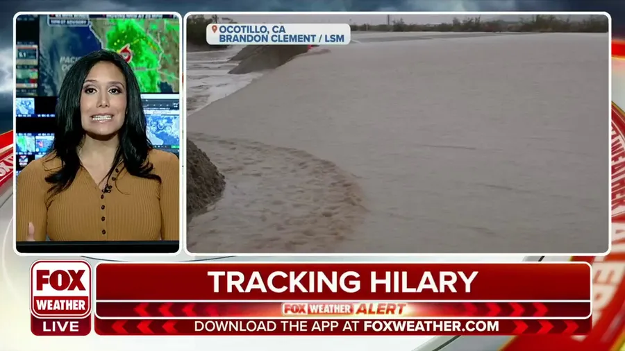 Sunday evening update: Hilary weakens over California but flooding threat remains