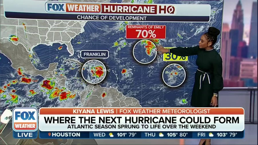 Where could the next Atlantic hurricane form?