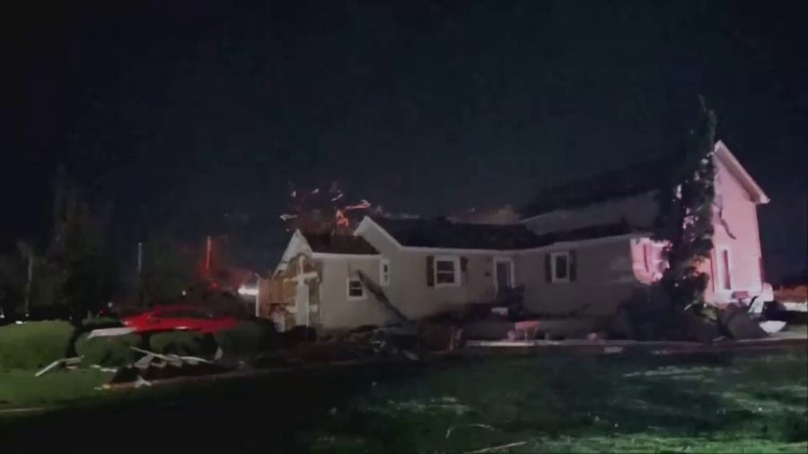 Possible tornado in Michigan damages homes near Williamston and Webberville
