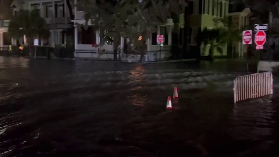 Downtown Charleston underwater courtesy of Idalia