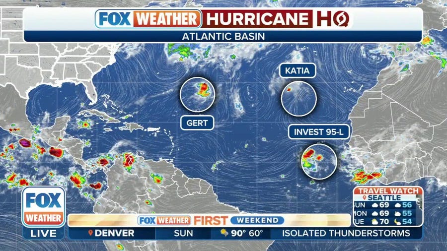 Idalia dissipates but tropical Atlantic remains active