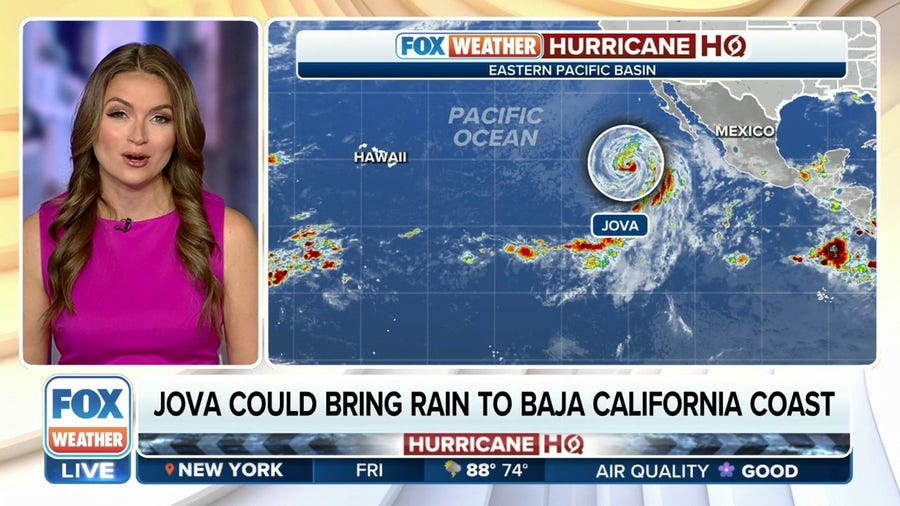 Hurricane Jova could bring rain to Baja California coast
