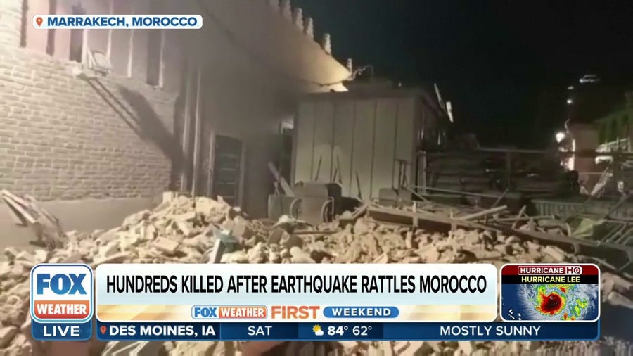 Powerful 6.8 earthquake strikes Morocco