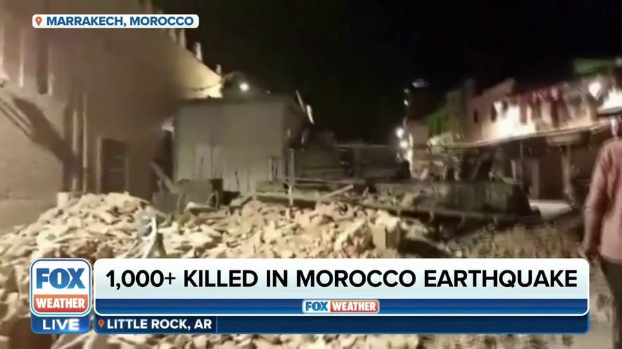 Over 1,000 killed in powerful Morocco earthquake
