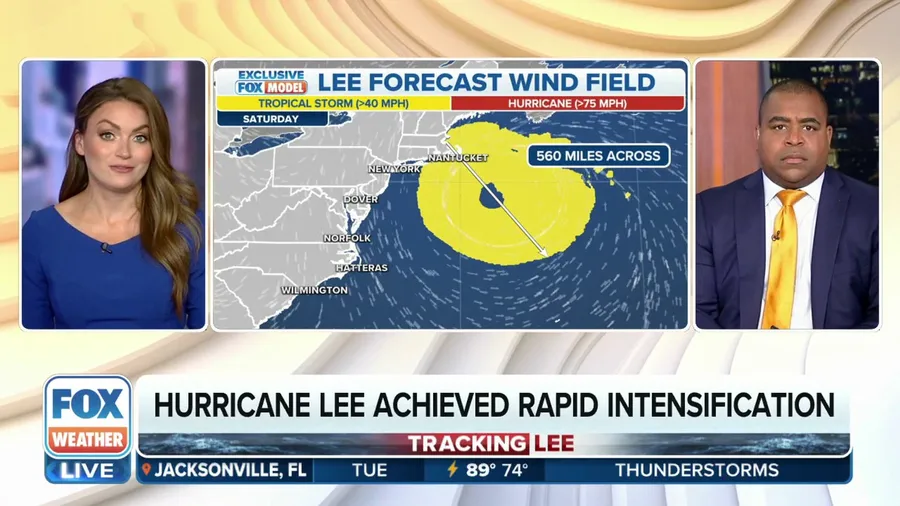 Northeast, New England keeping an eye on Hurricane Lee's potential path