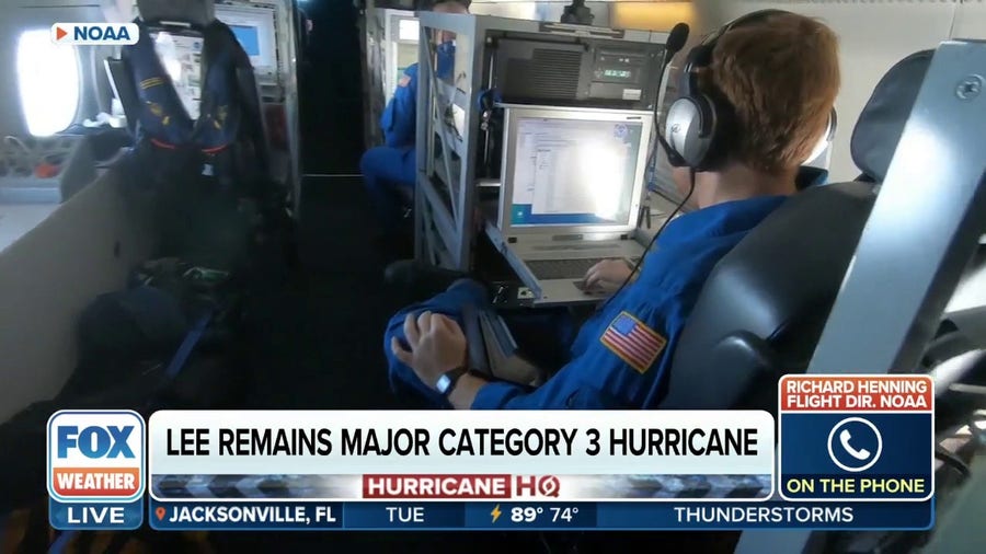 Hurricane Hunters find Hurricane Lee remains a well-structured storm