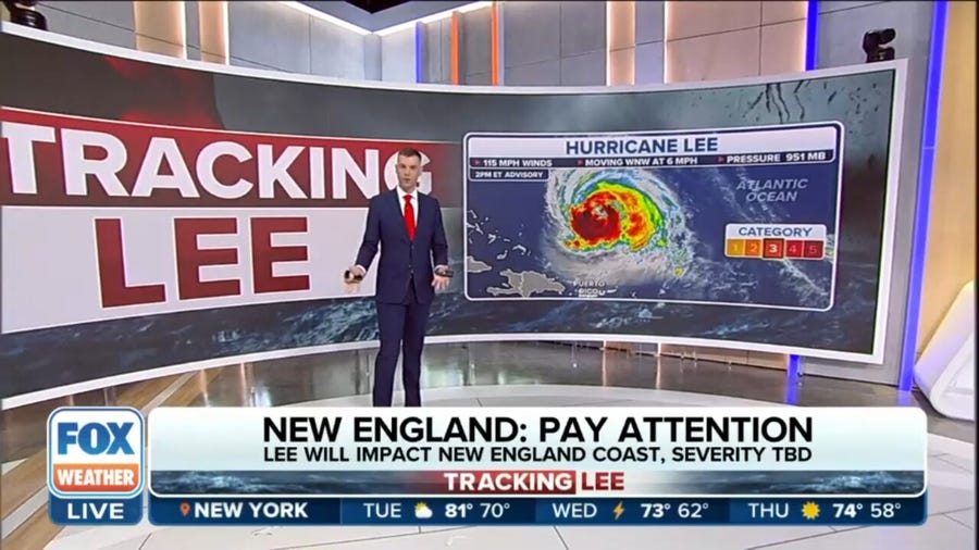 Hurricane Hunters investigate Lee as dangerous storm tracks close to US