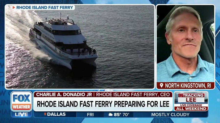Ferry service suspends operations in Rhode Island ahead of Hurricane Lee