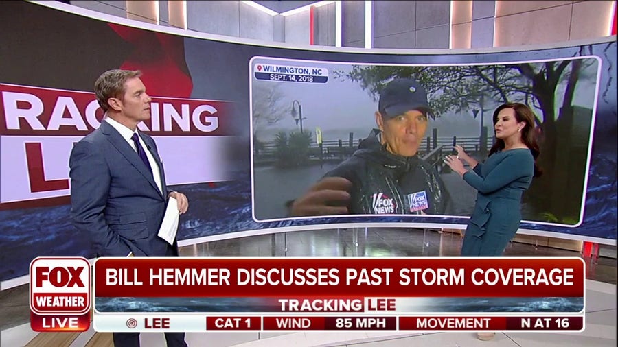 FOX News' Bill Hemmer discusses past memorable hurricane storm coverage