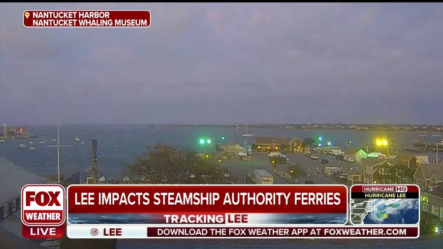 Hurricane Lee impacts ferry operations in New England