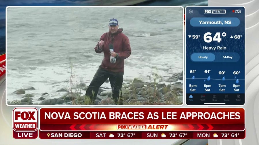 Nova Scotia braces as Lee approaches