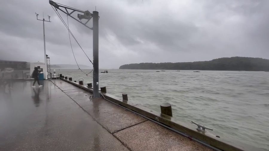 Listen to sounds of Lee as it smacks Maine with powerful winds