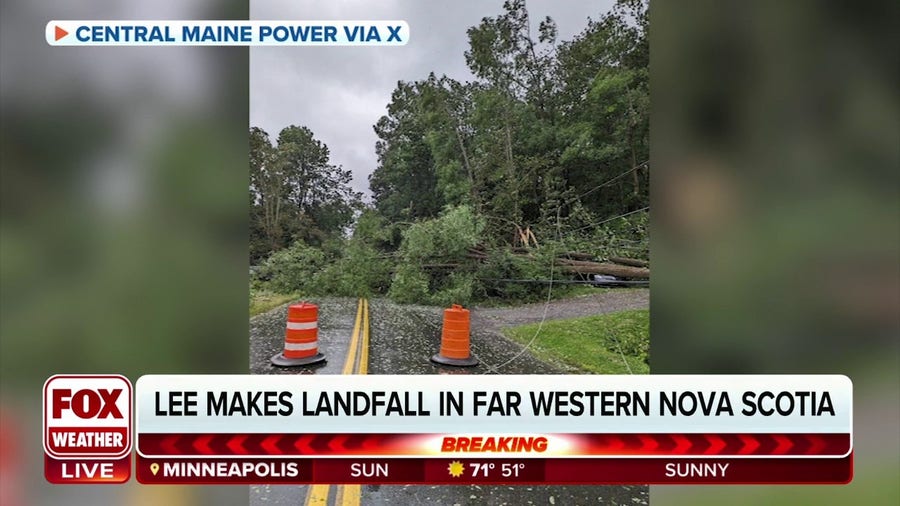 Lee leaves thousands without power in Maine