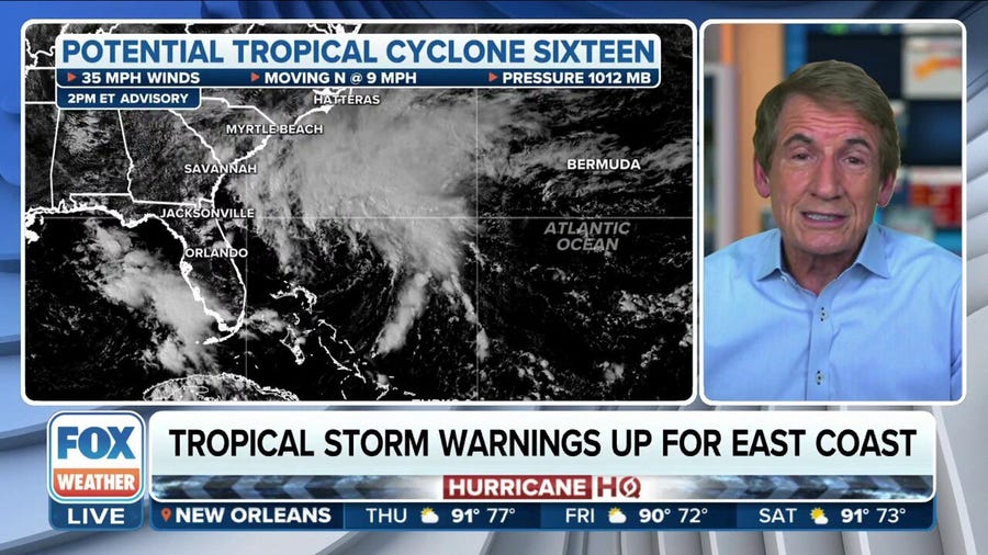 Tropical Storm Warnings Issued For East Coast Ahead Of Arrival Of tropical-storm-warnings-issued-for-east-coast-ahead-of-arrival-of