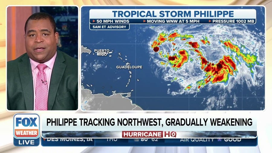 Tropics Remain Active In Atlantic As NHC Monitors TS Philippe, Invest ...