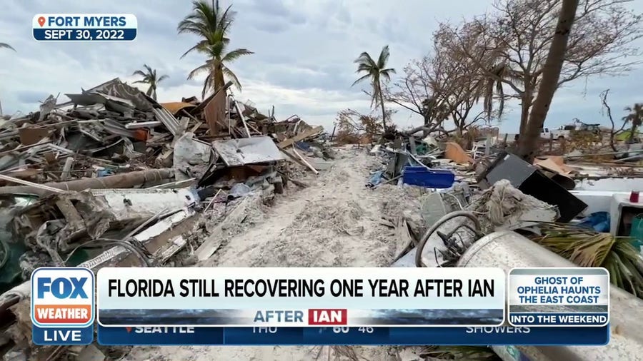 Florida still recovering 1 year after Hurricane Ian