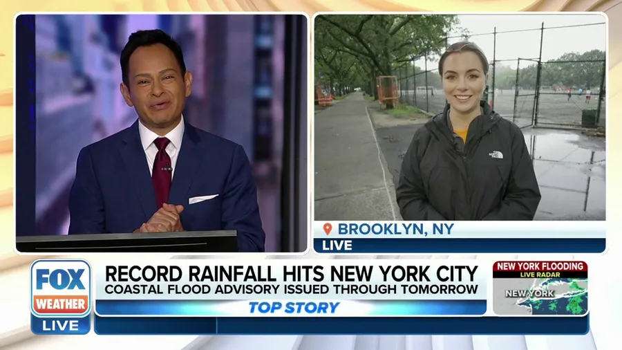 7-plus inches of rain drenches New York, New Jersey, Connecticut