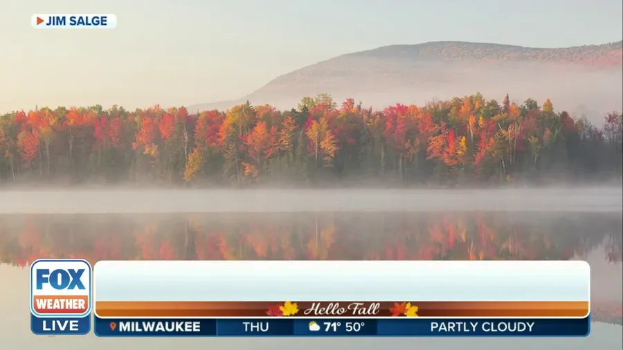New England reaches peak fall foliage this weekend