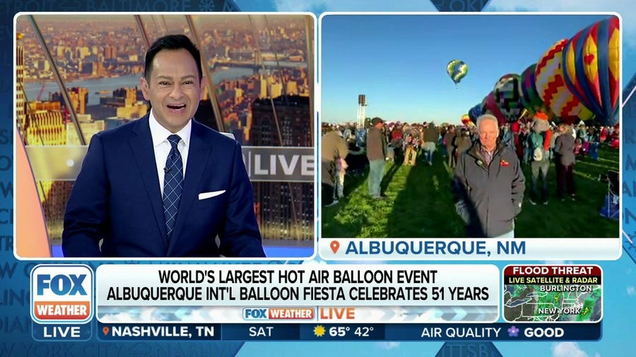 World's largest hot air balloon event in New Mexico celebrates 51 years