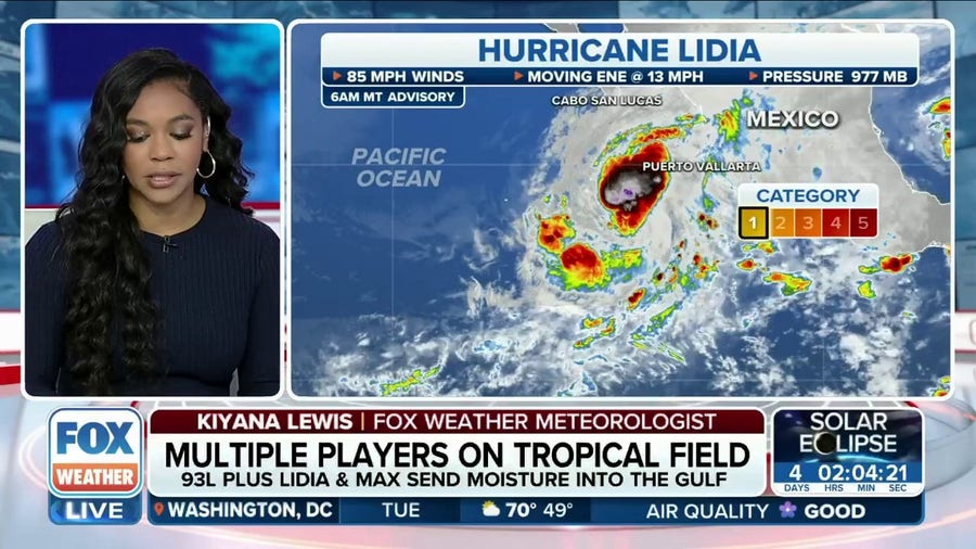 Hurricane Lidia could continue to strengthen ahead of landfall in Mexico