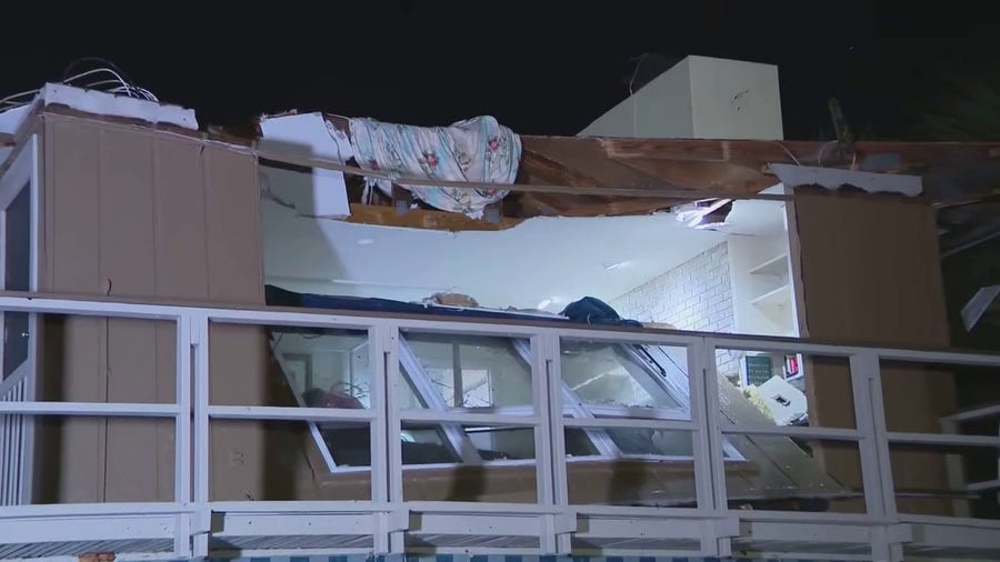 Strong storms leave path of destruction across Tampa Bay area