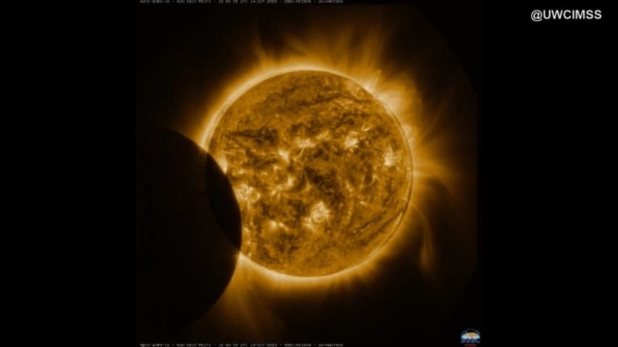Watch timelapse videos of the annular solar eclipse