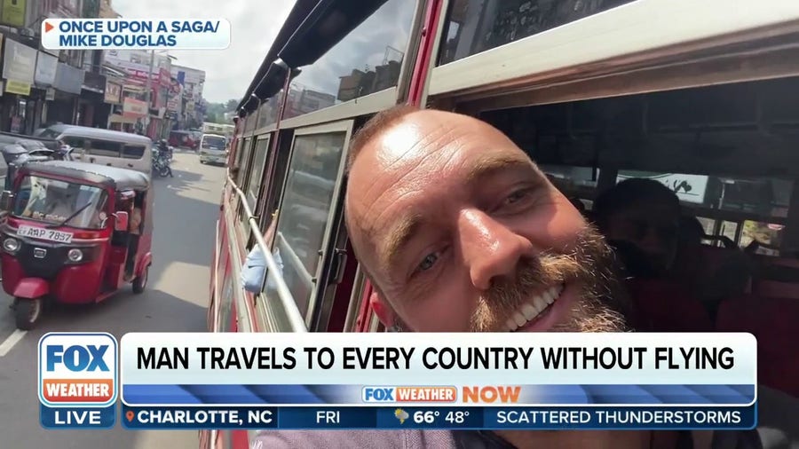 Man travels to every country without flying