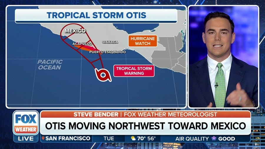 Tracking Tropical Storm Otis