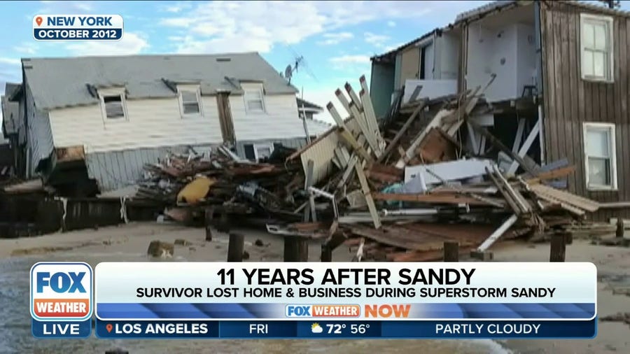 'I still get choked up': Superstorm Sandy survivor reflects on catastrophe 11 years later