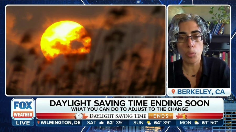 How the adjustment out of daylight saving time impacts sleeping patterns