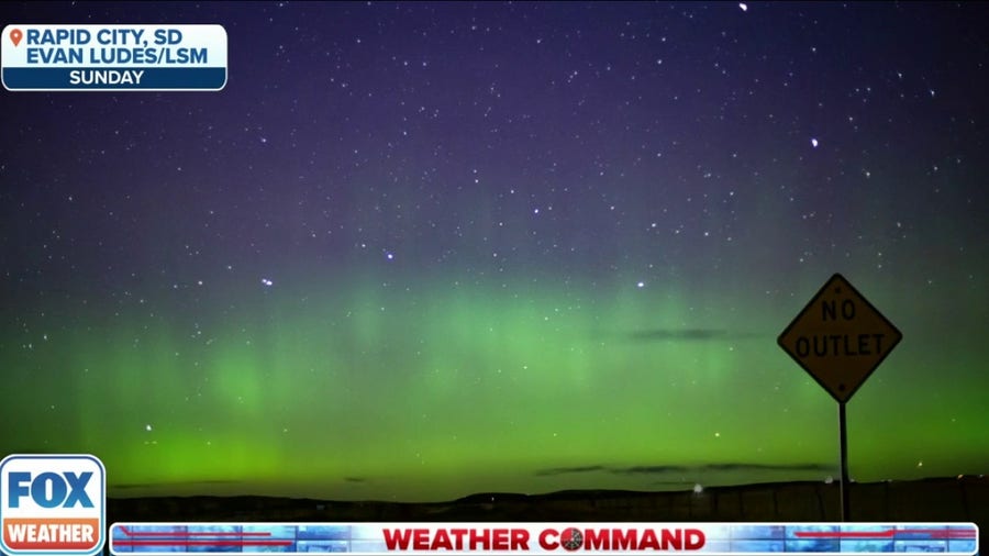 Northern lights put on incredible display over northern US
