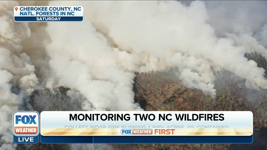 Drought increasing fire weather danger in North Carolina