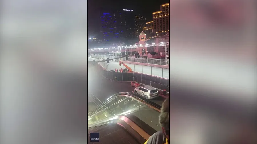 Sparks fly in Vegas as faulty manhole halts F1 practice session