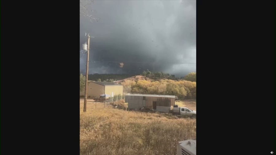 Caught on camera: Apparent tornado in Arizona mountains