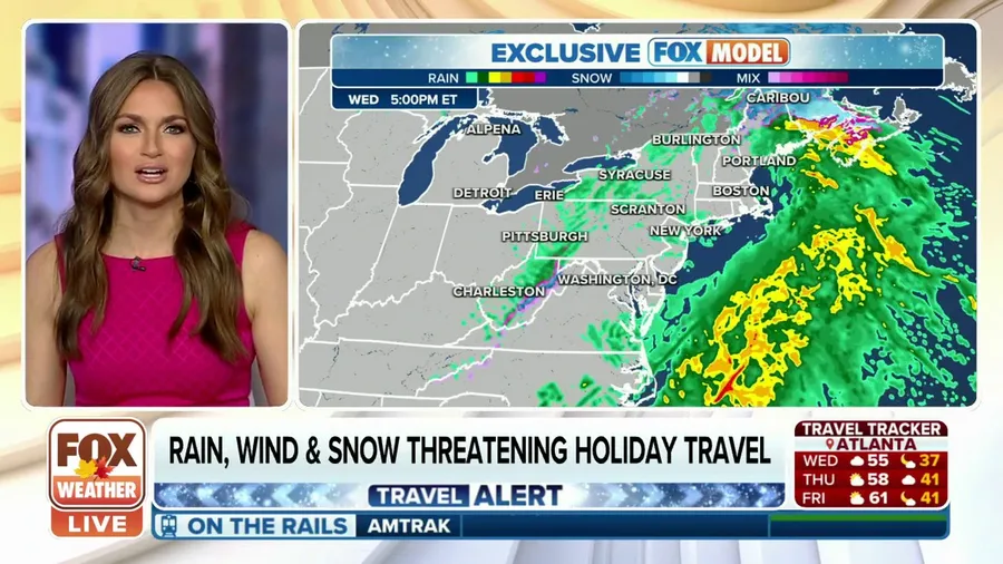 Rain, Wind And Snow Threatening Thanksgiving Holiday Travel | Latest ...