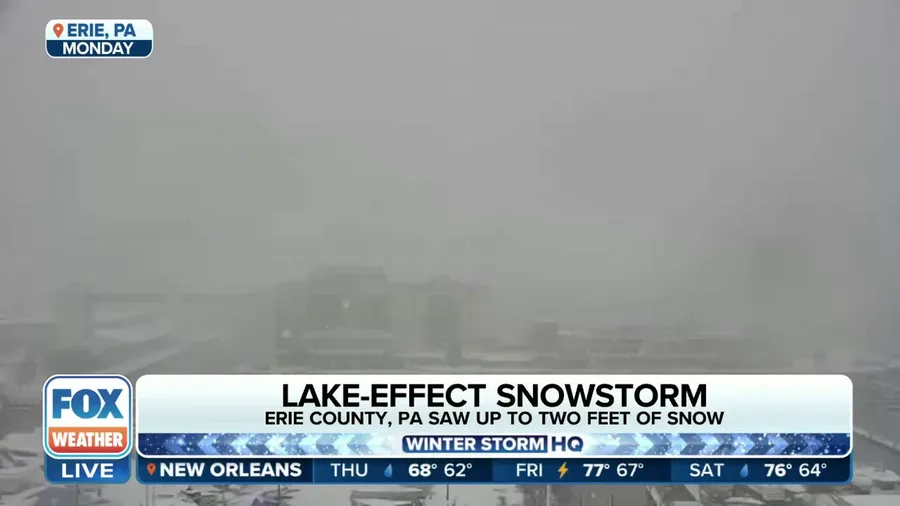 Erie, Pennsylvania Prepares For More Wet Weather After Lake-effect ...