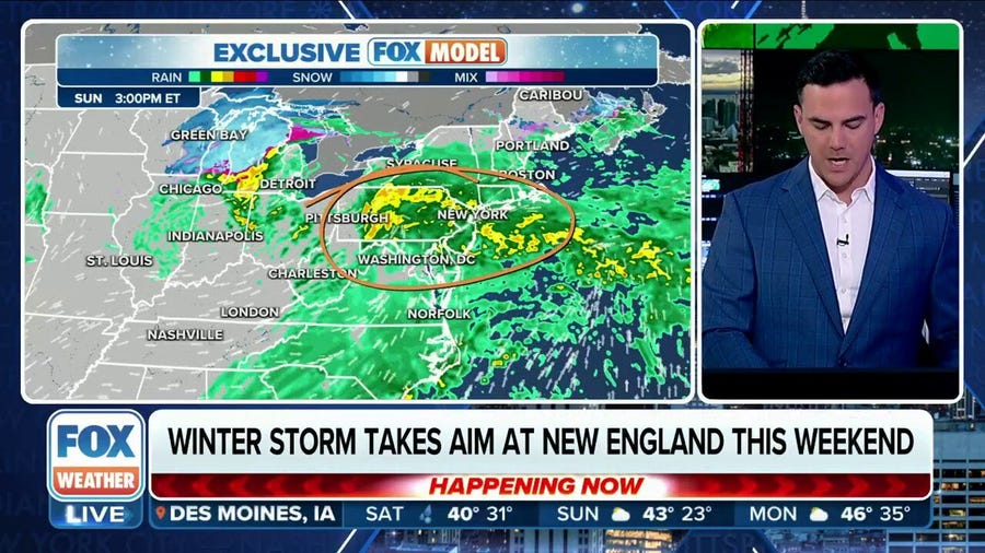 Northeast faces back-to-back storms
