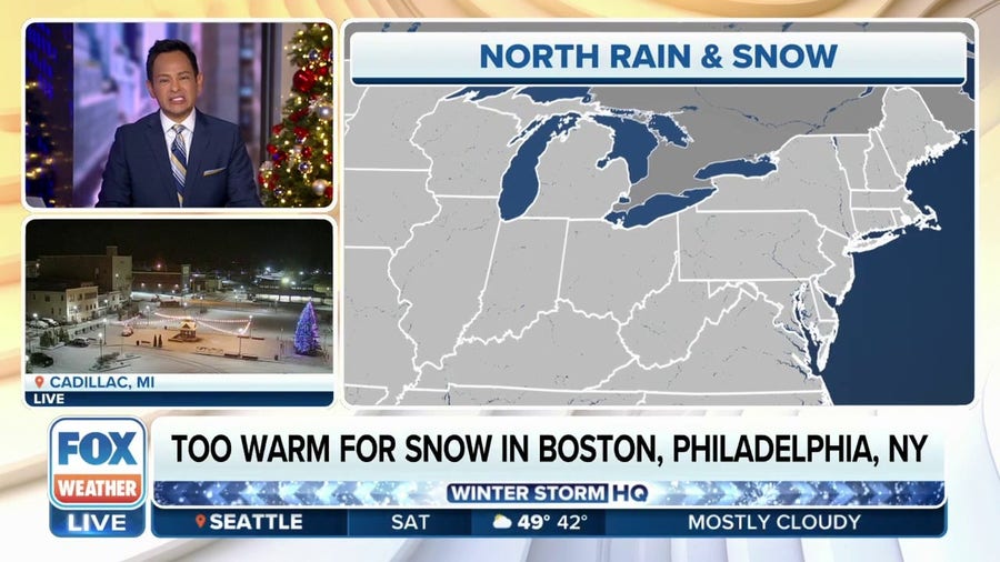 Winter storm takes aim at New England this weekend