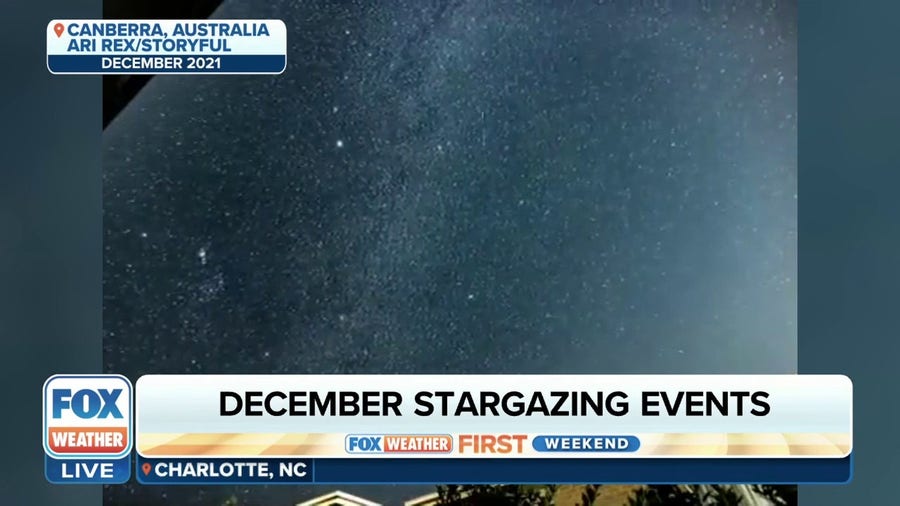 December stargazing events to look up for