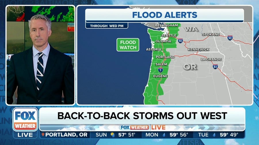 Back-to-back atmospheric river storms slamming Pacific Northwest