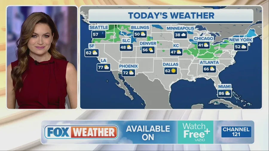 Weather in America: December 4, 2023